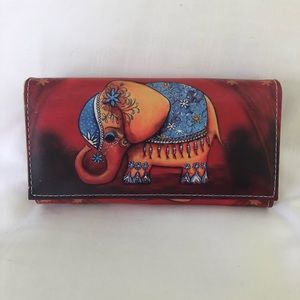 Women wallets card holder clutch zipper pocket